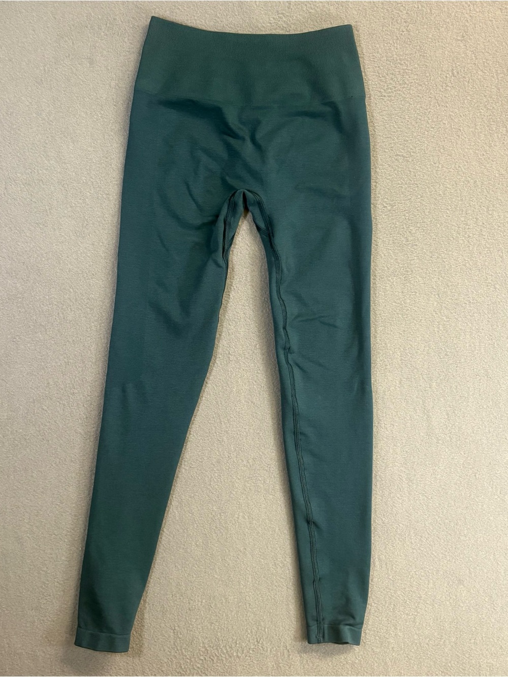 Alphalete women’s Amplify High Waisted Leggings Green / Teal / Blue Sz. XS